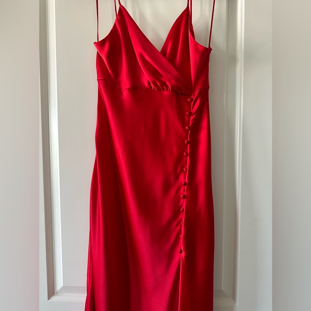 Zara Red Strappy Dresses